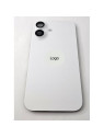 Tapa trasera o tapa bateria blanca para iPhone 16 remanufacurada Grado A