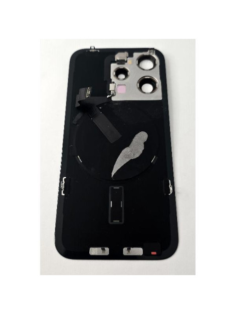 Tapa trasera o tapa bateria negra para iPhone 15 Pro remanufacurada Grado A