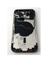 Tapa trasera o tapa bateria gris para iPhone 12 Pro con marco central remanufacurada Grado A