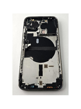 Tapa trasera o tapa bateria gris para iPhone 13 Pro con marco central remanufacurada Grado A