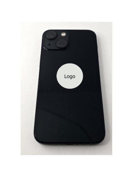 Tapa trasera o tapa bateria azul oscuro para iPhone 13 mini con marco central remanufacurada Grado A