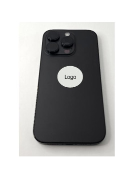 Tapa trasera o tapa bateria negra  para iPhone 14 Pro con marco central remanufacurada Grado A