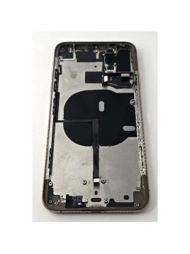 Tapa trasera o tapa bateria dorada para iPhone 11 Pro Max con marco central remanufacurada Grado A