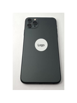 Tapa trasera o tapa bateria verde para iPhone 11 Pro Max con marco central remanufacurada Grado A