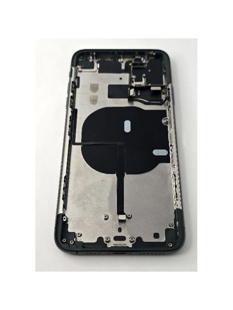 Tapa trasera o tapa bateria verde para iPhone 11 Pro Max con marco central remanufacurada Grado A