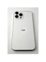 Tapa trasera o tapa bateria plata para iPhone 13 Pro Max con marco central remanufacurada Grado A