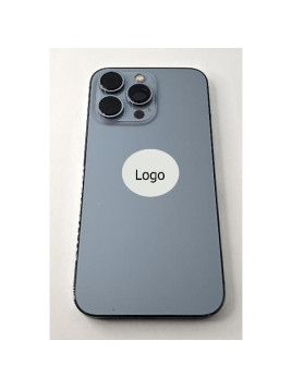 Tapa trasera o tapa bateria azul para iPhone 13 Pro con marco central remanufacurada Grado A