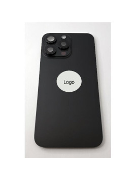 Tapa trasera o tapa bateria negro titanio para iPhone 15 Pro Max remanufacurada Grado A