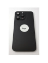 Tapa trasera o tapa bateria negro titanio para iPhone 15 Pro Max remanufacurada Grado A