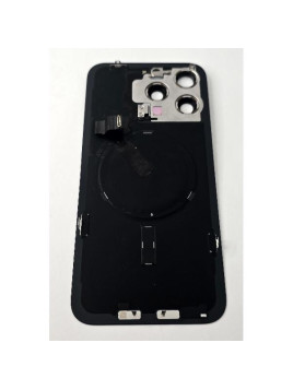 Tapa trasera o tapa bateria negro titanio para iPhone 15 Pro Max remanufacurada Grado A
