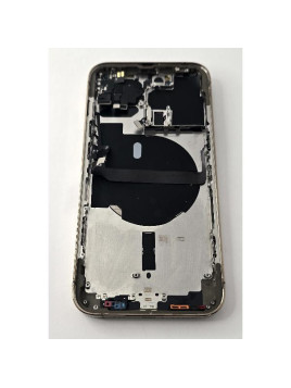 Tapa trasera o tapa bateria dorada para iPhone 13 Pro con marco central remanufacurada Grado A