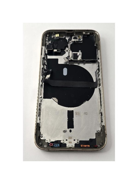Tapa trasera o tapa bateria dorada para iPhone 13 Pro con marco central remanufacurada Grado A