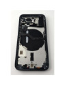 Tapa trasera o tapa bateria negra para iPhone 12 mini con marco central remanufacurada Grado A