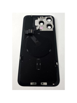 Tapa trasera o tapa bateria gris titanio para iPhone 15 Pro Max remanufacurada Grado A
