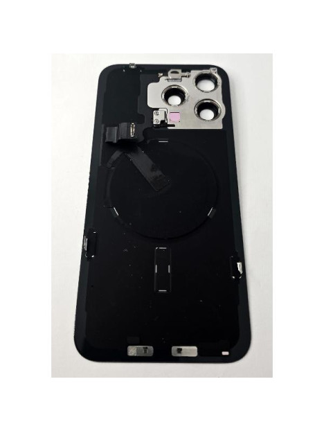Tapa trasera o tapa bateria gris titanio para iPhone 15 Pro Max remanufacurada Grado A