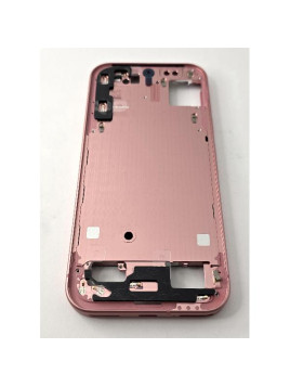 Carcasa o marco central rosa para Google Pixel 9