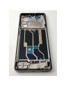 Pantalla lcd para Realme GT6 mas tactil negro con marco plata calidad premium