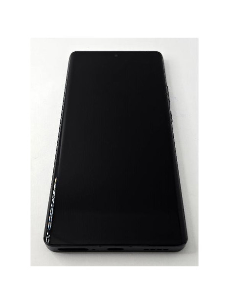 Pantalla lcd para Realme GT5 Pro mas tactil negro con marco negro calidad premium