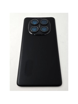 Tapa trasera o tapa bateria negra para Xiaomi Redmi Note 14 Pro 5G con cristal de camara