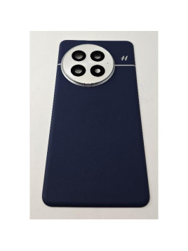 Tapa trasera o tapa bateria azul para Oneplus 13 5G con cristal de camara