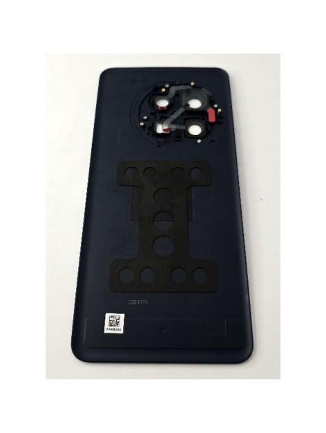 Tapa trasera o tapa bateria azul para Oneplus 13 5G con cristal de camara