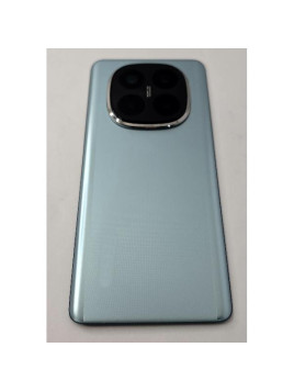 Tapa trasera o tapa bateria azul para Xiaomi Redmi Note 14 Pro Plus 5G con cristal de camara