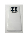 Tapa trasera o tapa bateria plata para Xiaomi Redmi Note 14 Pro 5G con cristal de camara