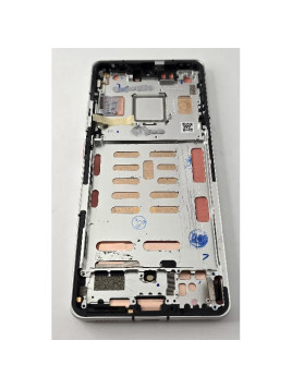 Pantalla lcd para ZTE Nubia Z60S Pro 5G mas tactil negro con marco plata calidad premium