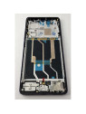 Pantalla lcd para Realme GT6 mas tactil negro con marco morado calidad premium