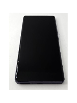 Pantalla lcd para Realme GT6 mas tactil negro con marco morado calidad premium