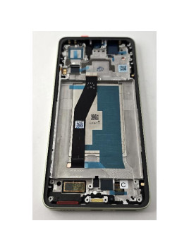 Pantalla lcd para Xiaomi 14T mas tactil negro con marco verde calidad premium