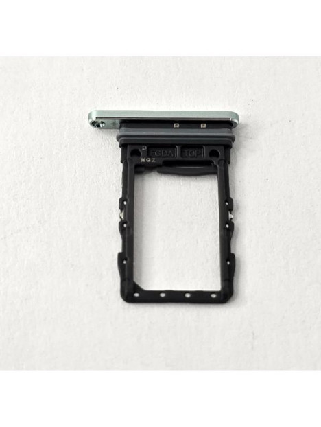 Soporte o bandeja sim verde claro para Samsung Galaxy Z Flip 6 SM-F741 GH98-49236D Service Pack