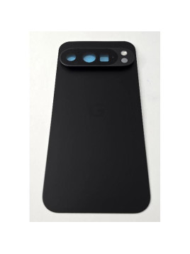 Tapa trasera o tapa bateria negra para Google Pixel 9 Pro G949-01071-00 Service Pack