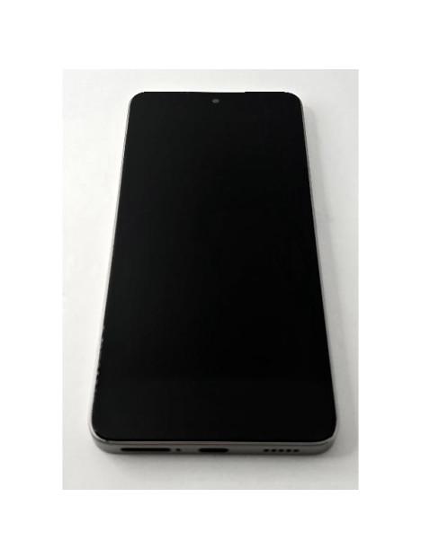 Pantalla lcd para Xiaomi 14T mas tactil negro con marco gris compatible TFT