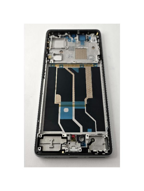 Carcasa o marco central plata para Realme GT6