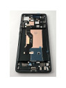 Pantalla lcd para Motorola Edge 50 5G mas tactil negro con marco verde calidad premium