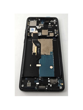 Pantalla lcd para Motorola Edge 50 Pro mas tactil negro con marco negro calidad premium