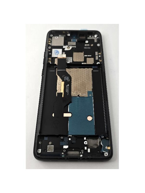 Pantalla lcd para Motorola Edge 50 Pro mas tactil negro con marco negro calidad premium
