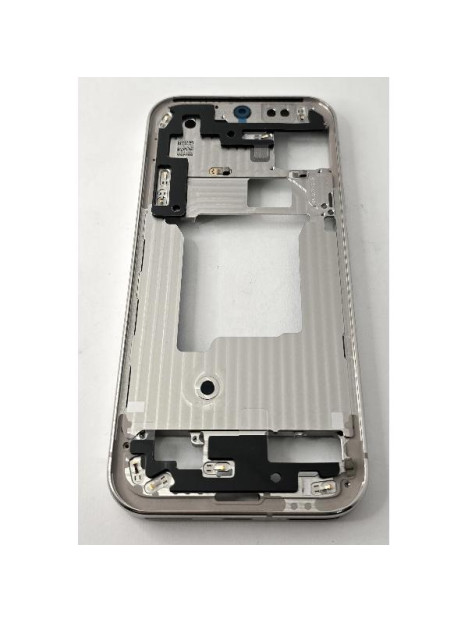 Carcasa o marco central blanco para Google Pixel 9 Pro