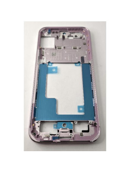 Carcasa o marco central rosa para Google Pixel 9 Pro XL