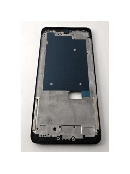 Carcasa o marco frontal negro para Oppo A40m