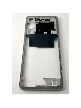 Carcasa o marco central azul para Samsung Galaxy M55 5G