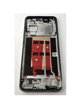 Pantalla lcd para Oppo Reno 12 Pro 5G CPH2629 mas tactil negro con marco rosa calidad premium