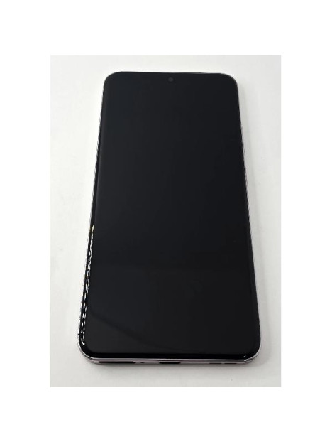 Pantalla lcd para Oppo Reno 12 Pro 5G CPH2629 mas tactil negro con marco rosa calidad premium