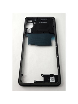 Carcasa o marco central negro para Samsung Galaxy M55 5G