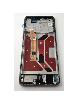 Pantalla lcd para Huawei Honor Magic 7 Lite 5G mas tactil negro con marco rosa calidad premium