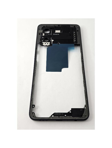 Carcasa o marco central negro para Oppo A60 CPH2631