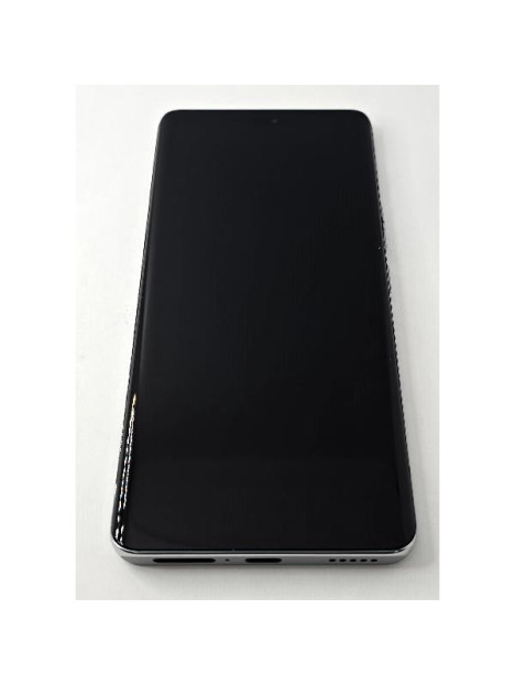 Pantalla lcd para Huawei Honor Magic 7 Lite 5G mas tactil negro con marco plata calidad premium