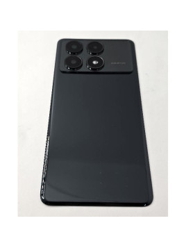 Tapa trasera o tapa bateria negra para Xiaomi Poco X6 Pro 5G con cristal de camara