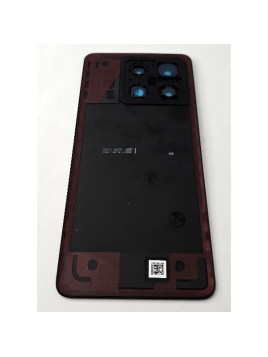 Tapa trasera o tapa bateria negra para Xiaomi Poco X6 Pro 5G con cristal de camara